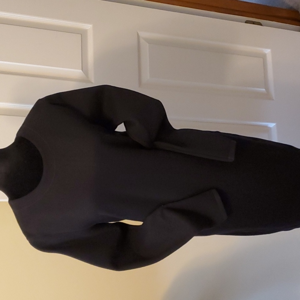 James Perse black princess style dress /duster size Large